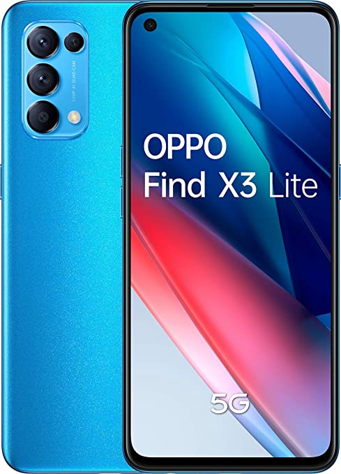 OPPO Find X3 Lite 5G 128GB 8GB RAM Dual kék