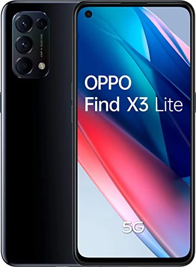 OPPO Find X3 Lite 5G 128GB 8GB RAM Dual - fekete