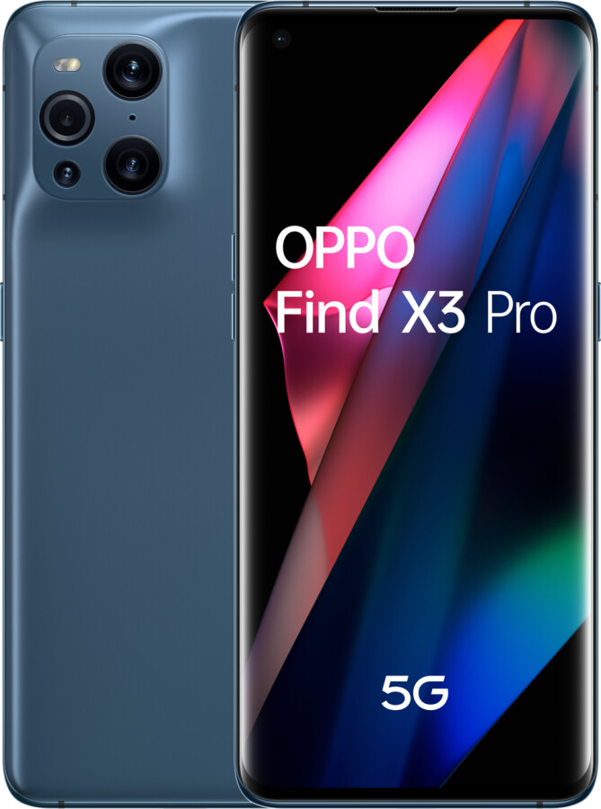 OPPO Find X3 Pro 5G 256GB 12GB RAM Dual kék