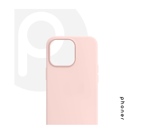 Phoner Apple iPhone 12 mini szilikon tok, rózsaszín