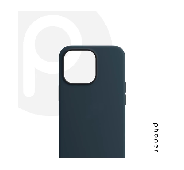 Phoner Apple iPhone 13 mini szilikon tok, kék