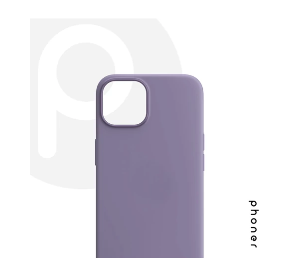 Phoner Apple iPhone 13 mini szilikon tok, lila