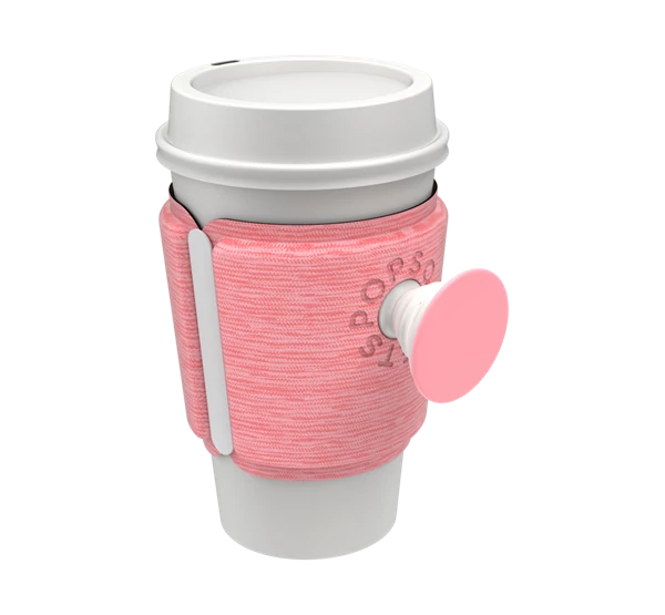 Popsockets telefontartó, PopThrist Macaron Pink Melange
