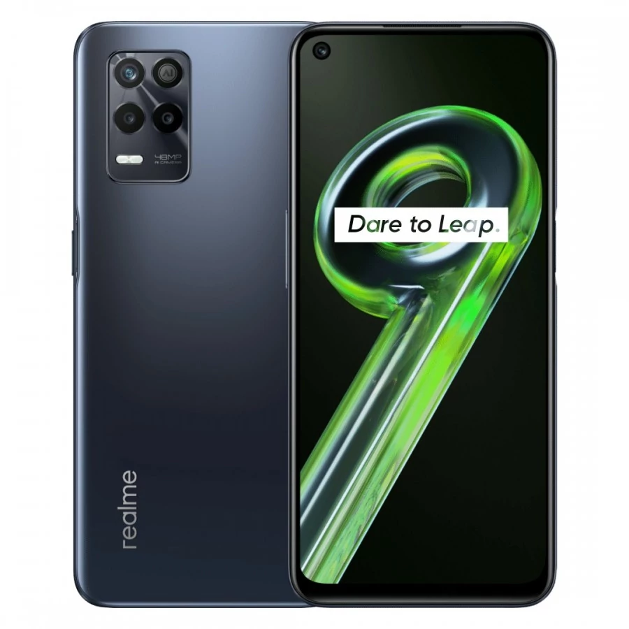 Realme 9 5G 128GB 4GB RAM Dual fekete