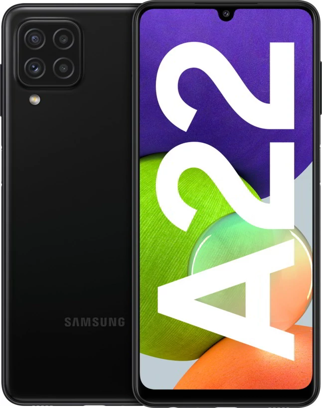 Samsung Galaxy A22 64GB 4GB RAM Dual (A225F) fekete