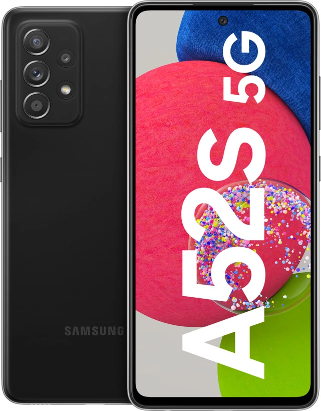 Samsung Galaxy A52s 5G 128GB 6GB RAM Dual (SM-A528) fekete