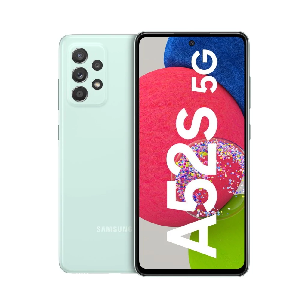 Samsung Galaxy A52s 5G 128GB 6GB RAM Dual (SM-A528) zöld
