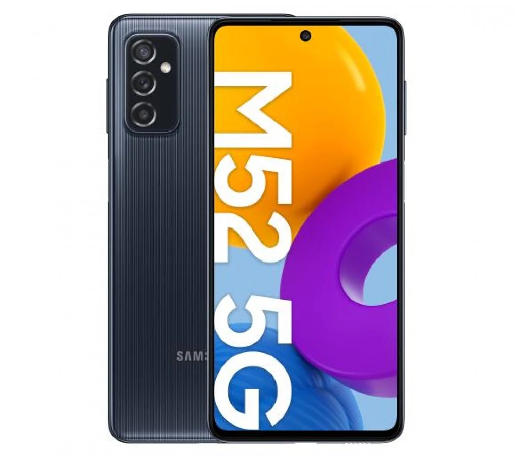 Samsung Galaxy M52 5G 128GB 6GB RAM Dual (SM-M526) fekete