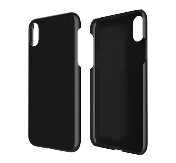 Samsung G975 Galaxy S10+, Műanyag hátlap tok, fekete