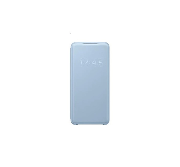 Samsung G980 Galaxy S20 LED View Cover, gyári flip tok, kék, EF-NG980PL