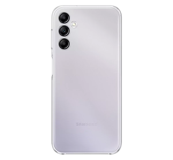 Samsung Galaxy A14 5G Soft Clear gyári szilikon tok, átlátszó, EF-QA146CT