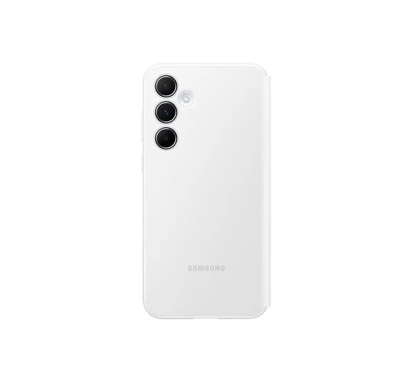 Samsung Galaxy A55 5G Smart View gyári flip tok, fehér, EF-ZA556CWE