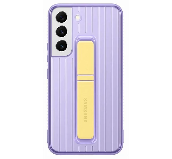 Samsung Galaxy S22 Protective Standing Cover, gyári tok, levendula, EF-RS901CV
