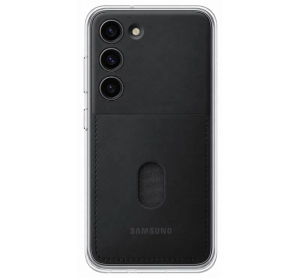Samsung Galaxy S23 Frame, gyári tok, fekete, EF-MS911CB