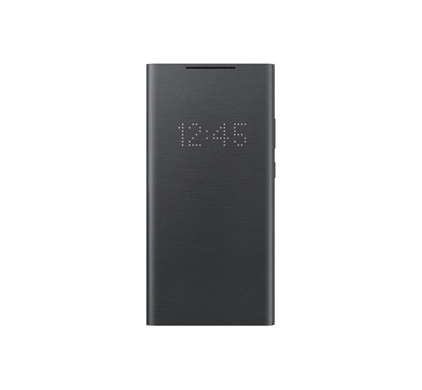 Samsung N985 Galaxy Note 20 Ultra LED View Cover gyári flip tok, fekete, EF-NN985PB
