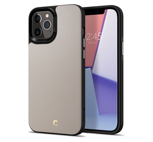 Spigen Ciel Cyrill Apple iPhone 12 Pro Max Leather Brick ...