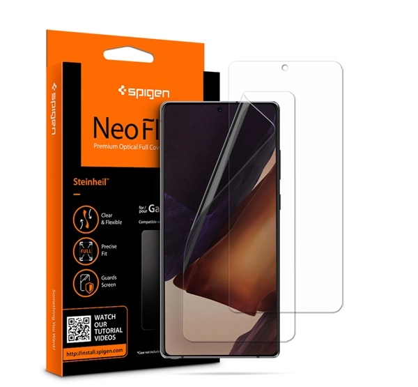 Spigen Neo Flex Samsung Galaxy Note 20 hajlított kijelzővédő fólia (2db előlapi)