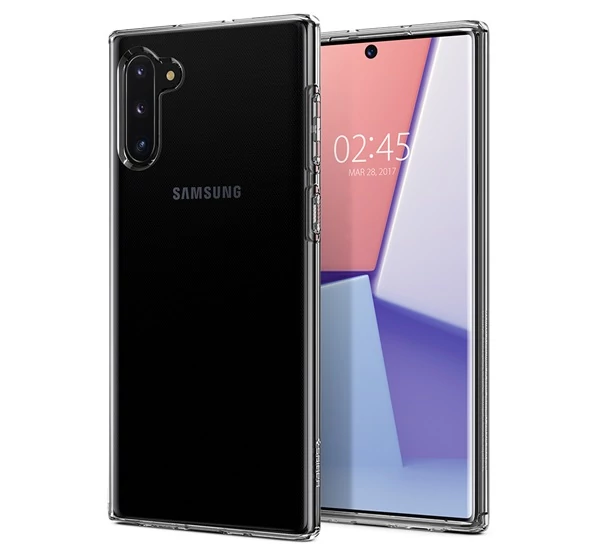 Spigen Liquid Crystal Samsung Galaxy Note 10 Crystal Clear tok, átlátszó