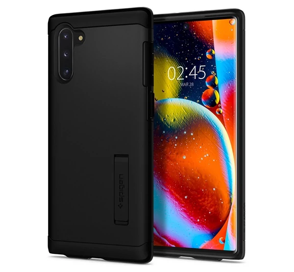 Spigen Slim Armor Samsung Galaxy Note 10 Black tok, fekete
