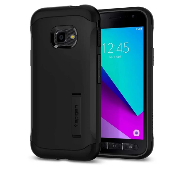 Spigen Slim Armor Samsung Galaxy Xcover 4S/4 Black tok, fekete