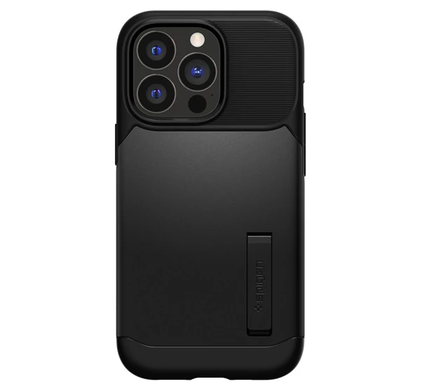 Spigen Slim Armor Apple iPhone 13 Pro Black tok, fekete