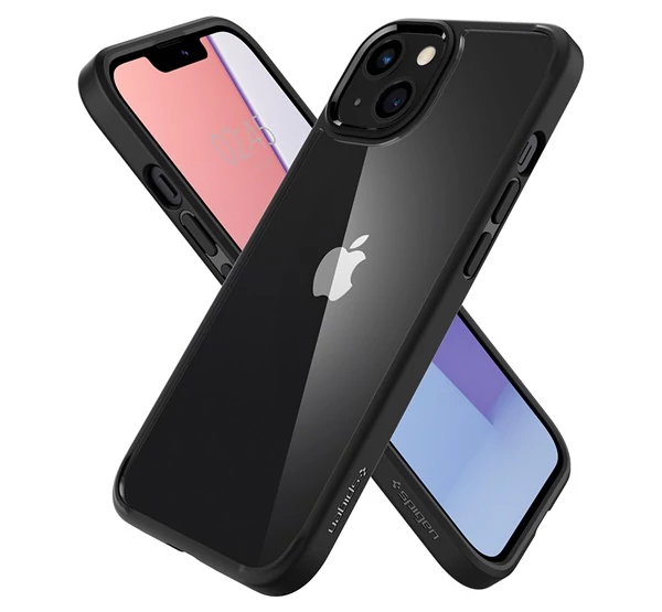 Spigen Ultra Hybrid Apple iPhone 13 mini Matte Black tok, fekete