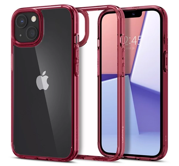 Spigen Ultra Hybrid Apple iPhone 13 mini  Red Crystal tok, piros