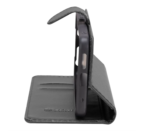 Tactical Field Notes Motorola G23 flip/oldalra nyíló tok, fekete
