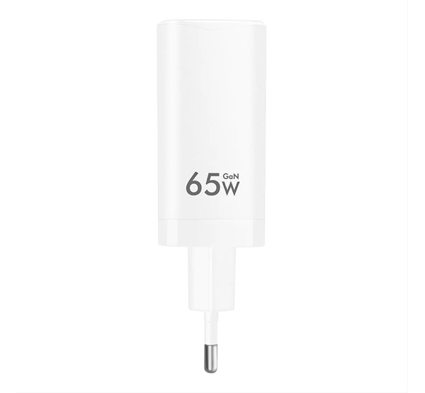 Tactical FlashBang hálózati gyorstöltő adapter 2xType-C + 1xUSB, 65W, fehér
