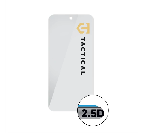Tactical Glass Shield 2.5D Samsung Galaxy A55 5G kijelzővédő üvegfólia, átlátszó