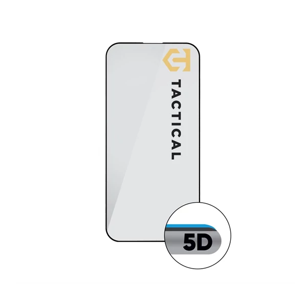 Tactical Glass Shield 5D Apple iPhone 14 Pro kijelzővédő üvegfólia, fekete