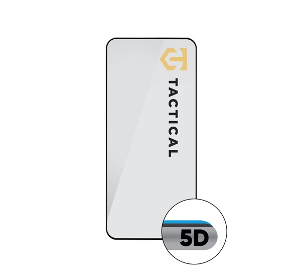 Tactical Glass Shield 5D Honor 200 kijelzővédő üvegfólia, fekete