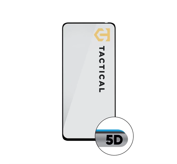 Tactical Glass Shield 5D Motorola G04 kijelzővédő üvegfólia, fekete