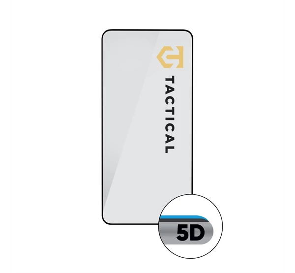 Tactical Glass Shield 5D Samsung Galaxy S23 kijelzővédő üvegfólia, fekete