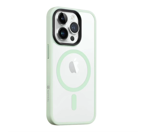 Tactical MagForce Hyperstealth Apple iPhone 14 Pro Magsafe hátlap tok, zöld