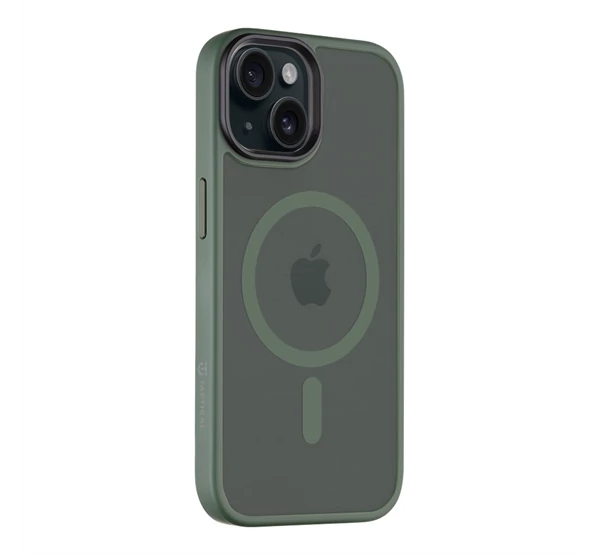 Tactical MagForce Hyperstealth Apple iPhone 15 Magsafe hátlap tok, zöld