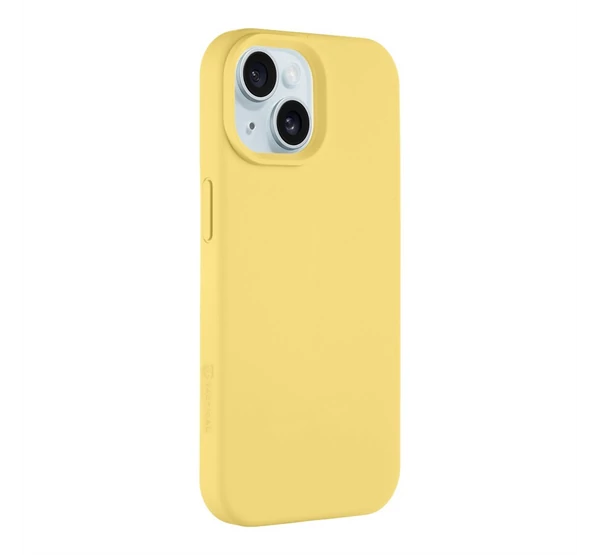 Tactical MagForce Velvet Smoothie Apple iPhone 15 MagSafe tok, Banana, sárga