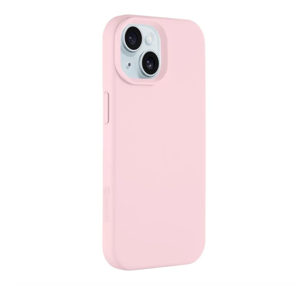 Tactical MagForce Velvet Smoothie Apple iPhone 15 MagSafe tok, Pink Panther, halvány rózsaszín