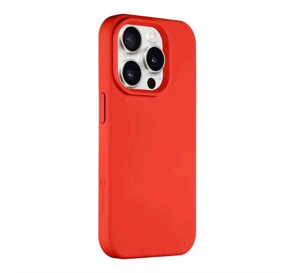 Tactical MagForce Velvet Smoothie Apple iPhone 15 Pro MagSafe tok, Chili, piros