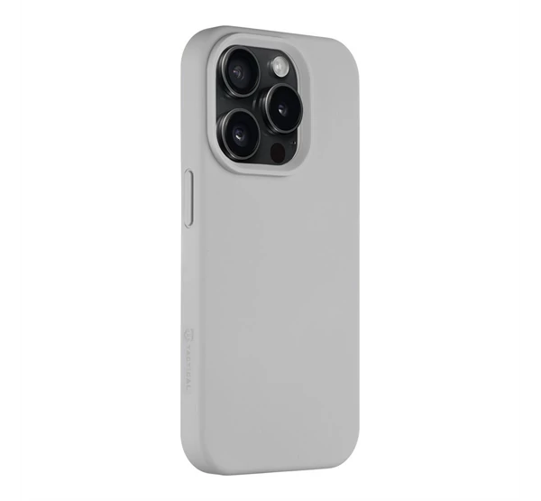 Tactical MagForce Velvet Smoothie Apple iPhone 15 Pro MagSafe tok, Foggy, világosszürke