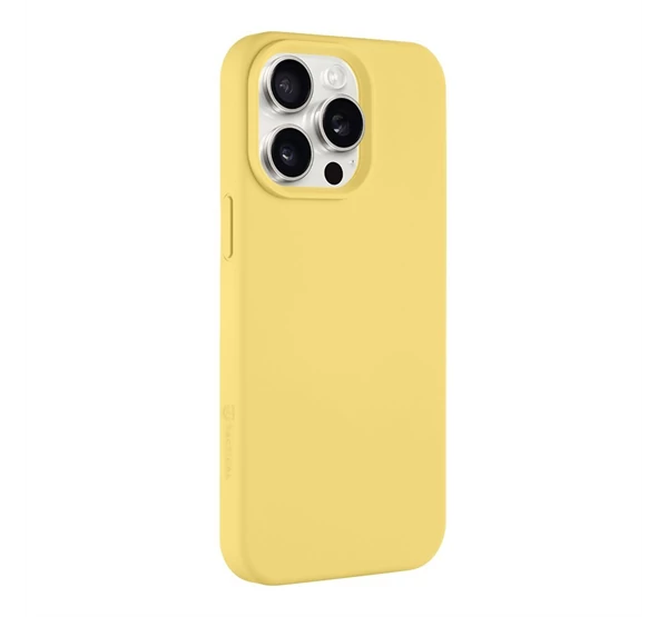 Tactical MagForce Velvet Smoothie Apple iPhone 15 Pro Max MagSafe tok, Banana, sárga