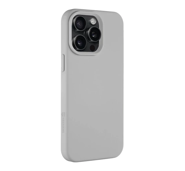 Tactical MagForce Velvet Smoothie Apple iPhone 15 Pro Max MagSafe tok, Foggy, világosszürke