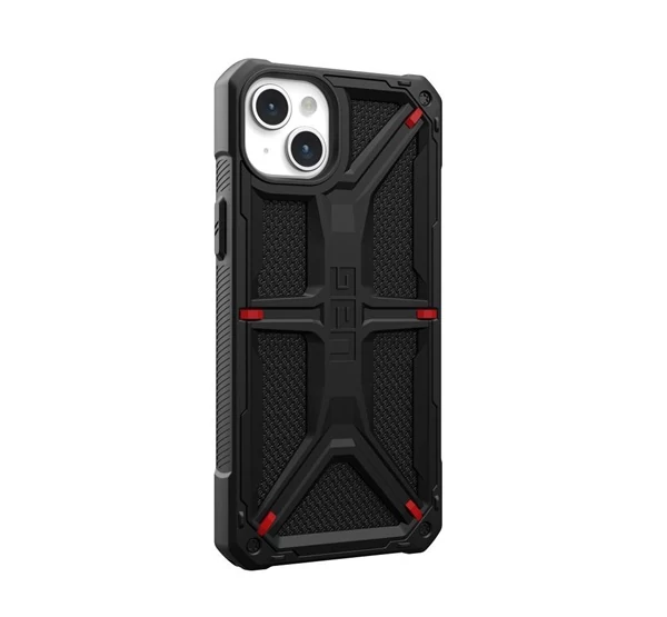 UAG Monarch Apple iPhone 15 Plus hátlap tok, kevlár fekete