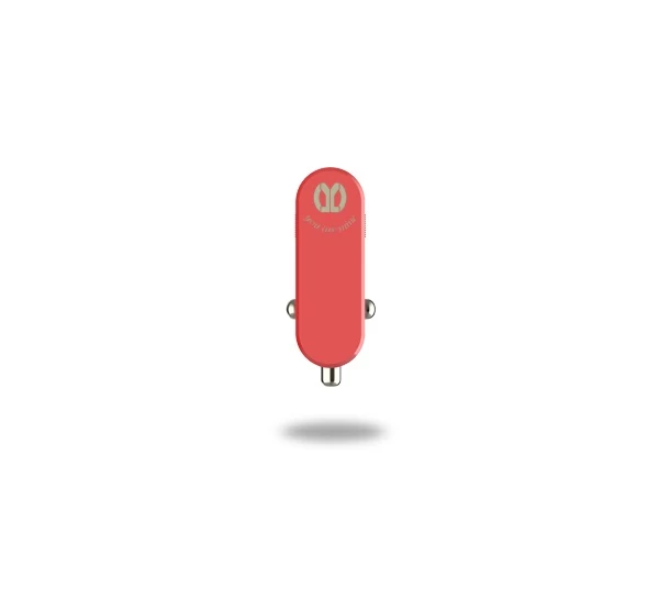 UMY Autós töltő, 1xUSB, 5V/2A, piros