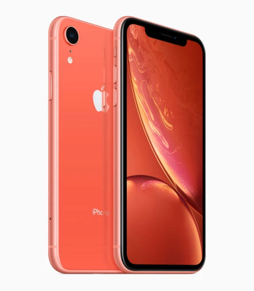 Apple iPhone XR 128GB korall, Gyártói garancia