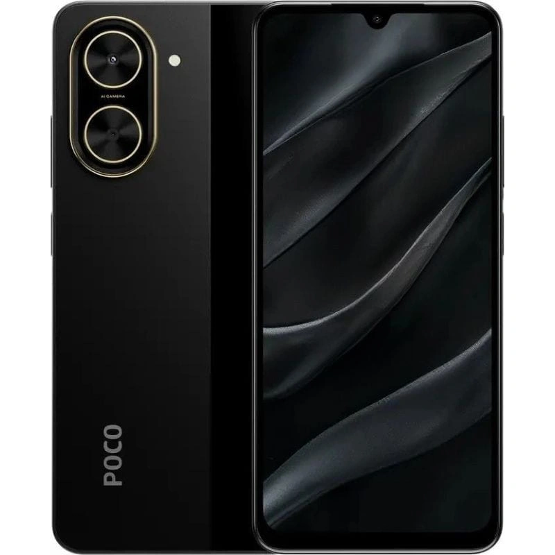 Xiaomi Poco C71 128GB 4GB RAM Dual fekete