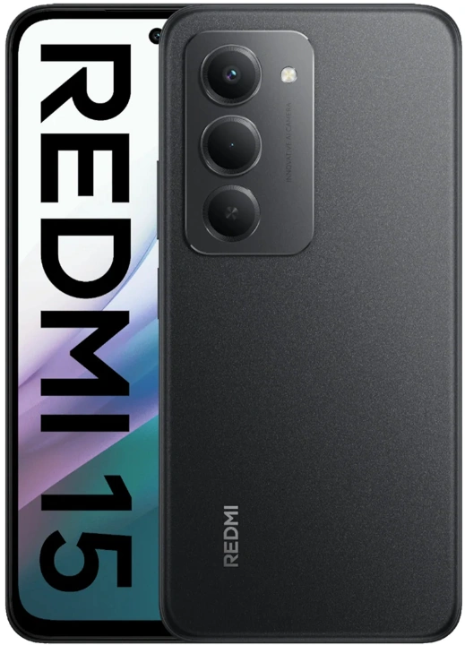 Xiaomi Redmi 15 128GB 6GB RAM Dual fekete