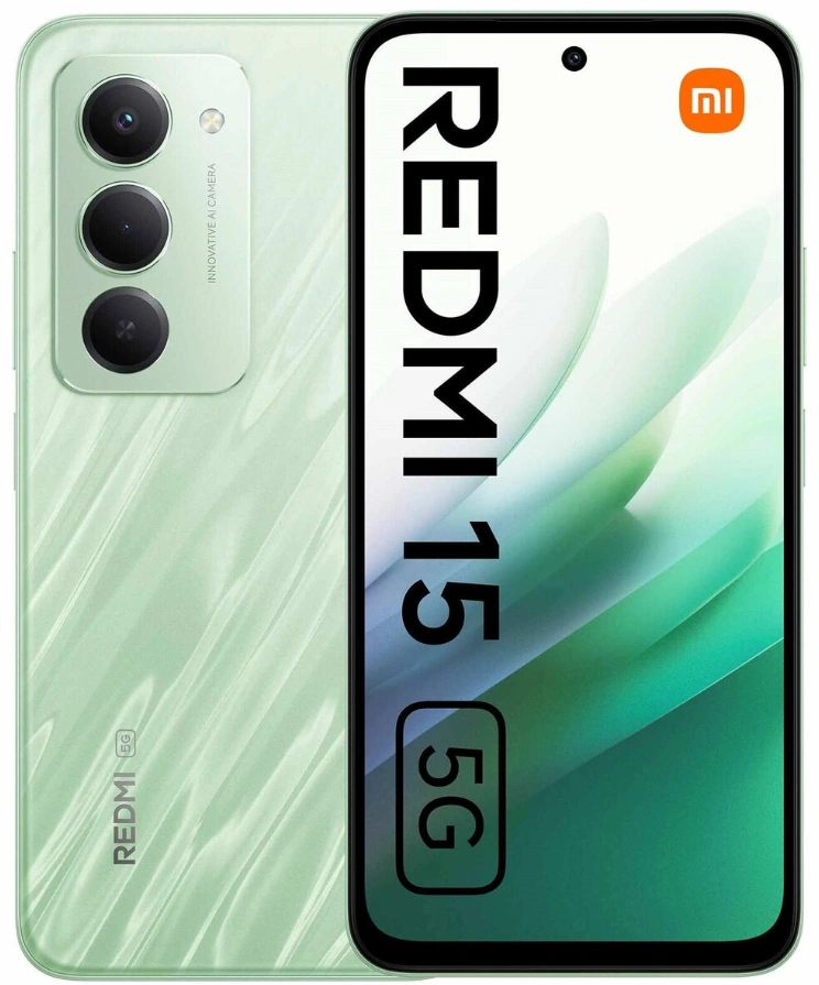 Xiaomi Redmi 15 5G 128GB 4GB RAM Dual zöld