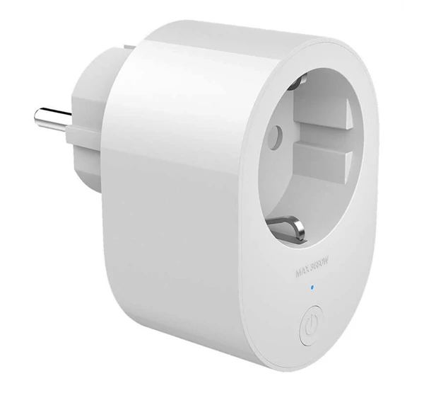 Xiaomi Smart Plug 2 Wi-Fi okoskonnektor/okos aljzat, fehér