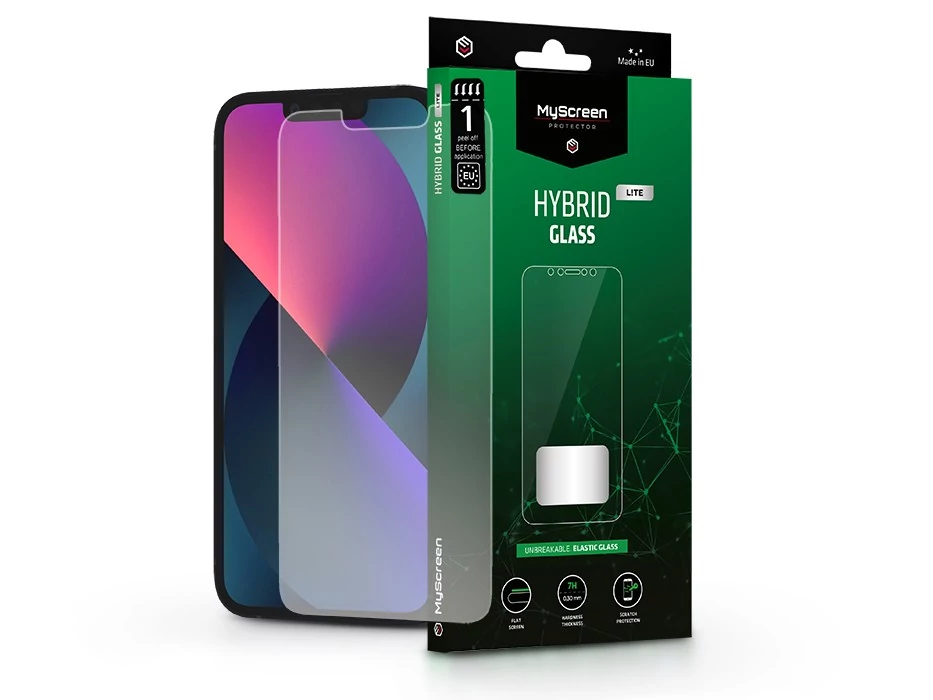 MyScreen Hybrid Glass Lite - Apple iPhone 13 Mini rugalmas üvegfólia